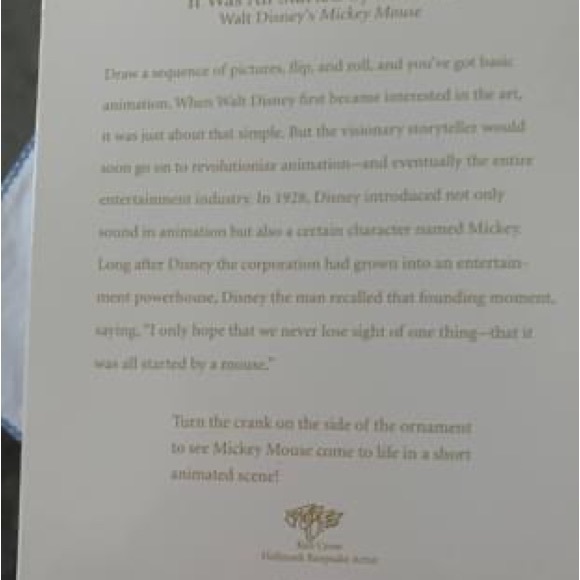 Hallmark Disney Ornament - Picture 6 of 6